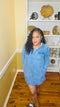 Acid wash shirt